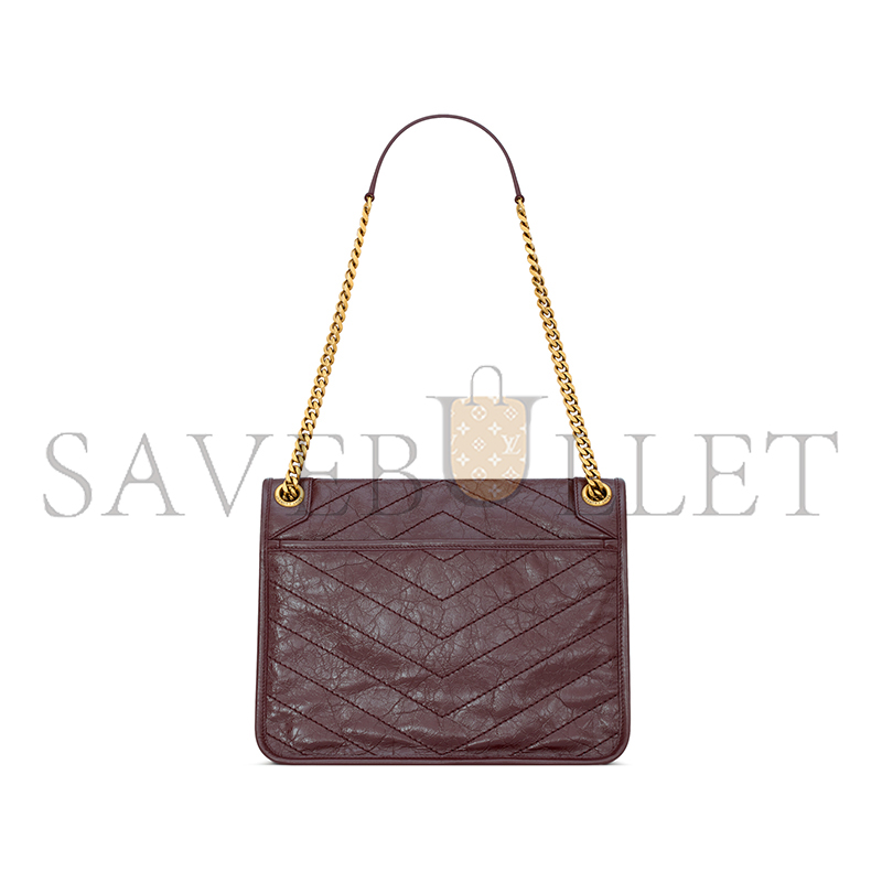 Y51 niki medium in vintage leather 6331840en076195 (28*20*8.5cm)